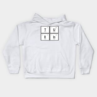 Turin Periodic Table Kids Hoodie